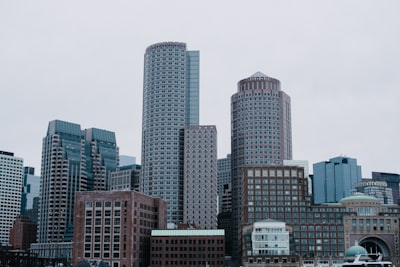 City skyline for investment